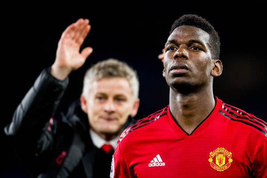 Ole Gunnar Solskjær, manager of Manchester United, and