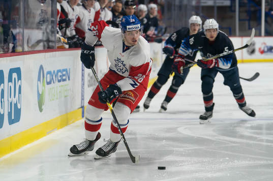 Krystof Hrabik #26 of the Czech Republic