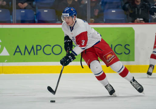 Matyas Zelingr #3 of the Czech Republic