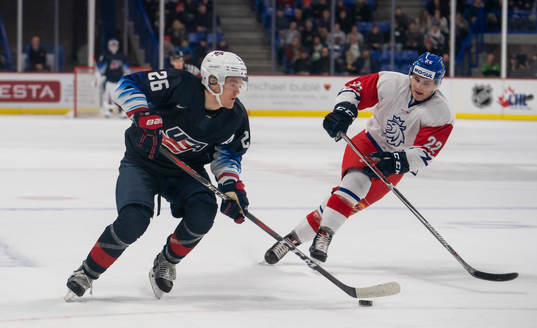 Mikey Anderson #26 of the United States