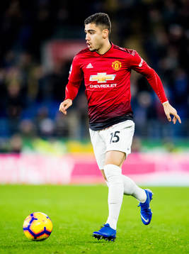 Andreas Pereira of Manchester United