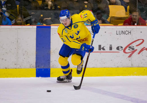 Sweden forward Samuel Fagemo (11)