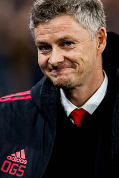 Ole Gunnar Solskjær, manager of Manchester United