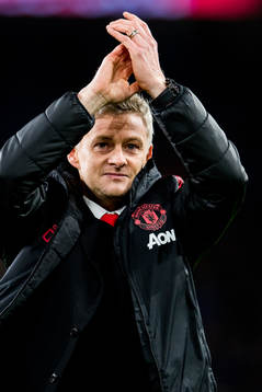 Ole Gunnar Solskjær, manager of Manchester United,