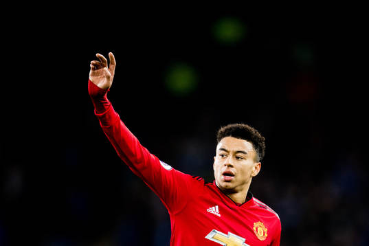 Jesse Lingard of Manchester United