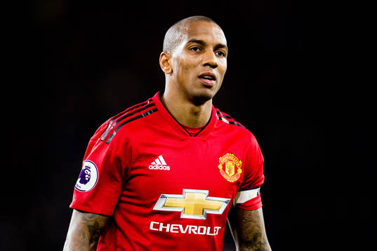 Ashley Young of Manchester United