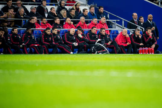 Juan Mata, Andreas Pereira, Emilio Alvarez, Kieran McKenna,