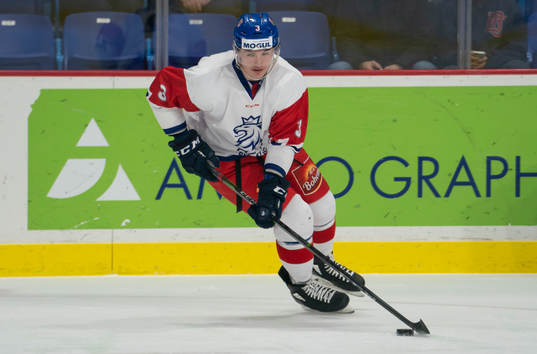 Matyas Zelingr #3 of the Czech Republic
