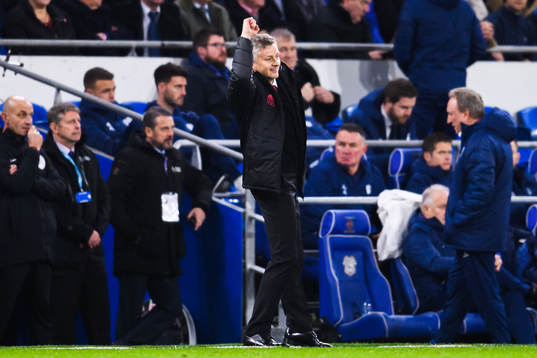 Ole Gunnar Solskjær, manager of Manchester United,