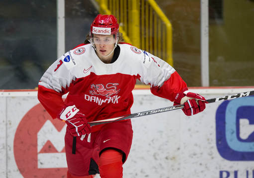Denmark defenceman Malte Setkov (3)