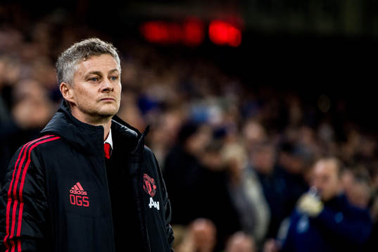 Ole Gunnar Solskjær, manager of Manchester United