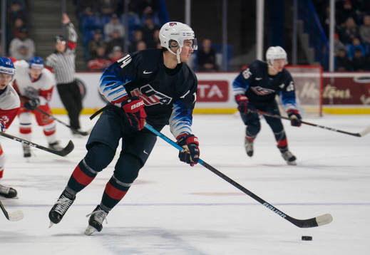 Josh Norris #14 of the United States