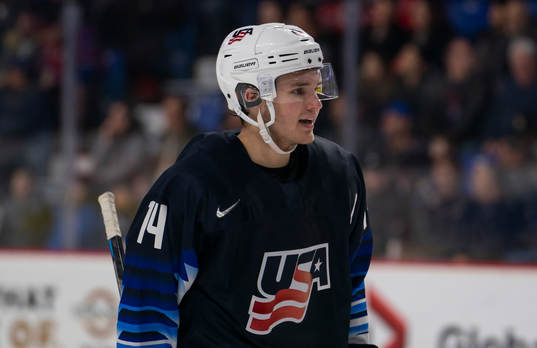 Josh Norris #14 of the United States
