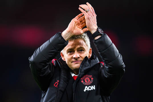 Ole Gunnar Solskjær, manager of Manchester United,