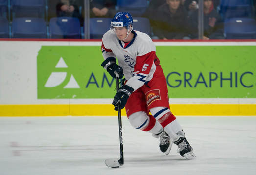 Matej Pekar #5 of the Czech Republic
