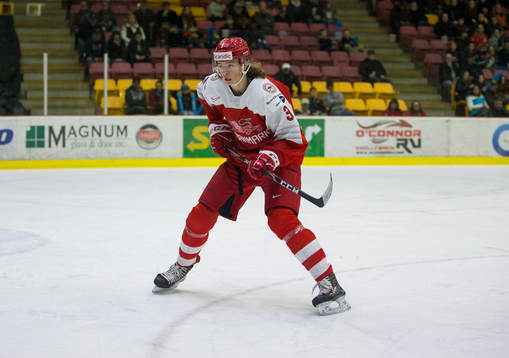 Denmark defenceman Malte Setkov (3)