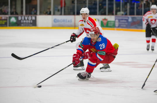 Russia forward Grigory Denisenko (28)