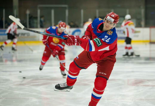 Russia forward Klim Kostin (24)