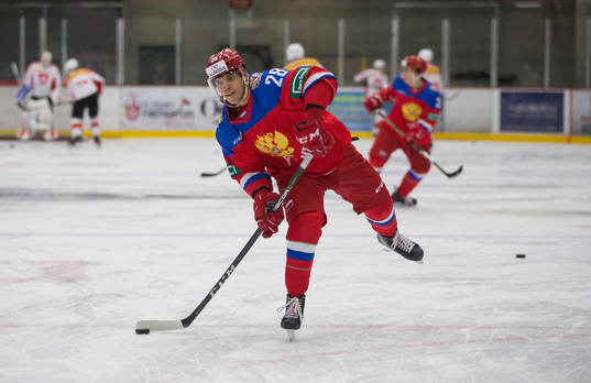 Russia forward Grigory Denisenko (28)