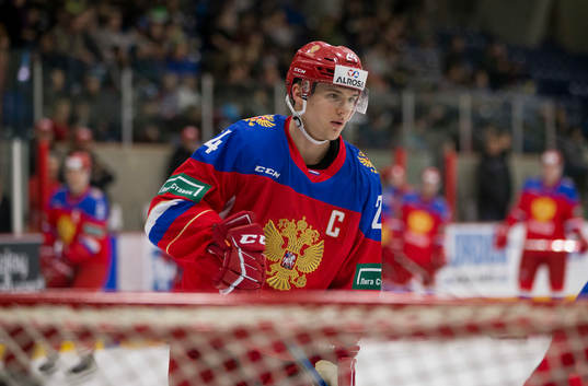 Russia forward Klim Kostin (24)