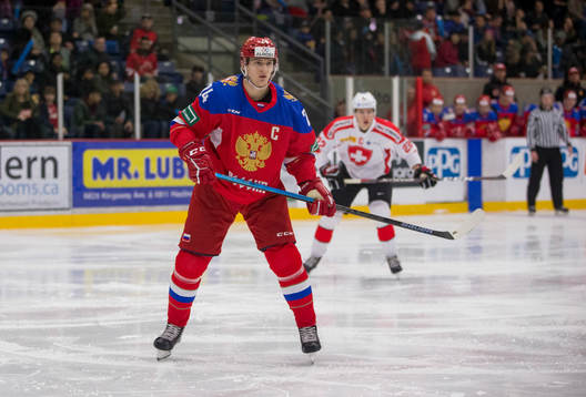 Russia forward Klim Kostin (24)