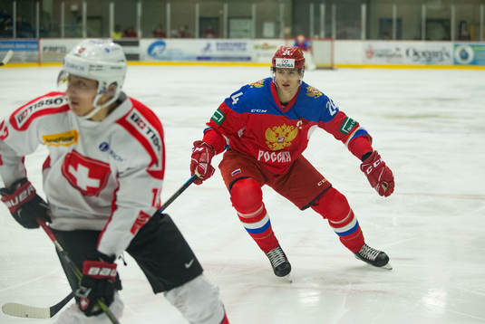 Russia forward Klim Kostin (24)