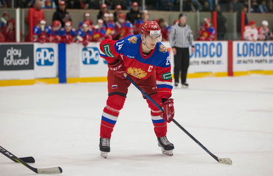 Russia forward Klim Kostin (24)