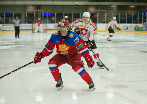 Russia forward Kirill Slepetc (29)