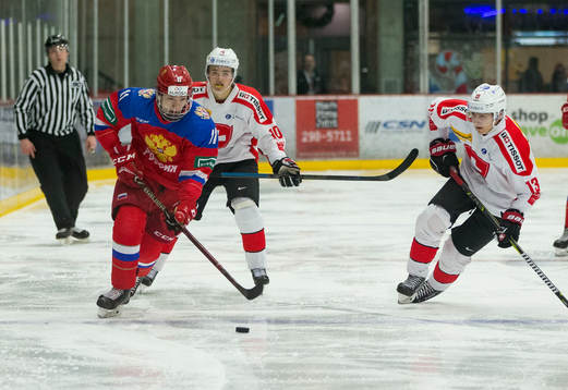 Russia forward Vasily Podkolzin (11)