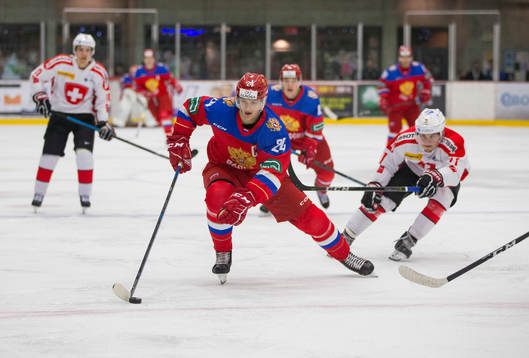 Russia forward Klim Kostin (24)