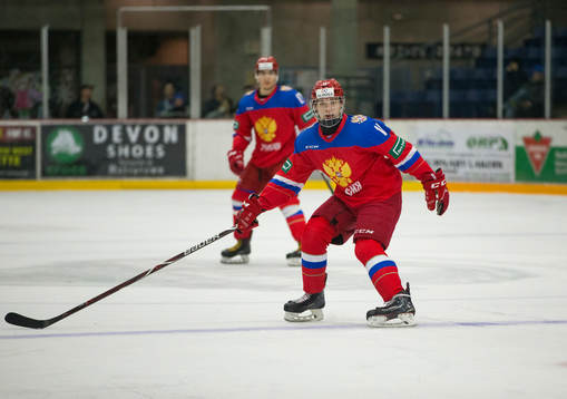 Russia forward Vasily Podkolzin (11)