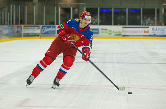 Russia forward Klim Kostin (24)