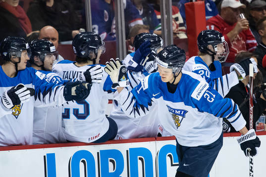 Otto Latvala of Finland celebrates