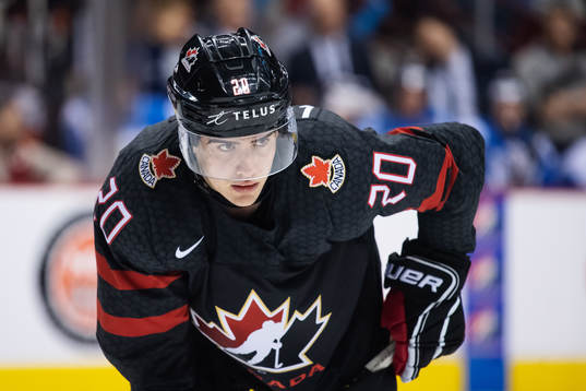 Brett Leason of Canada