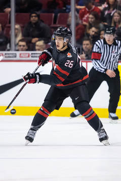 Morgan Frost of Canada