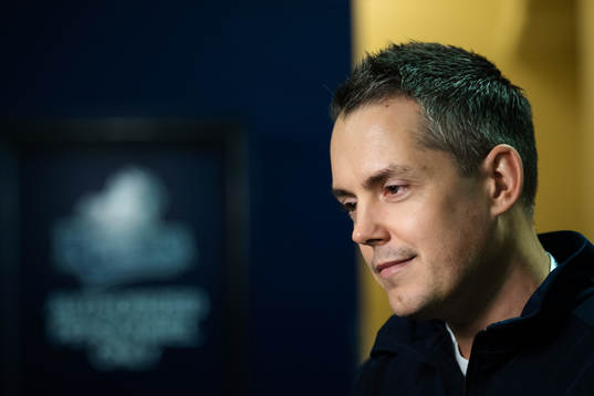 Head coach Tomas Montén