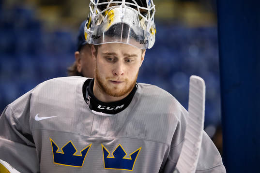 Goaltender Adam Åhman
