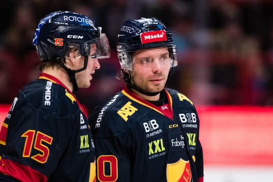 Djurgårdens Jakob Lilja och Jacob Josefson