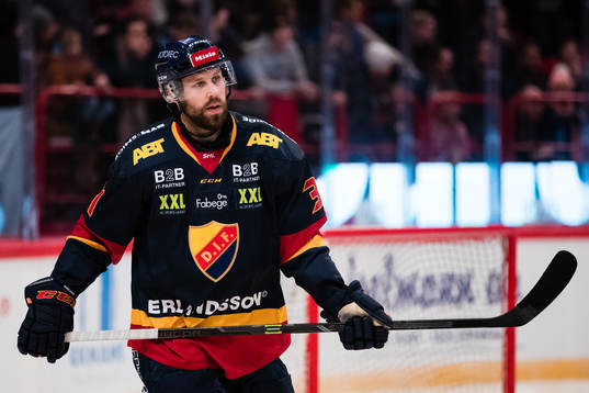 Djurgårdens Dick Axelsson deppar