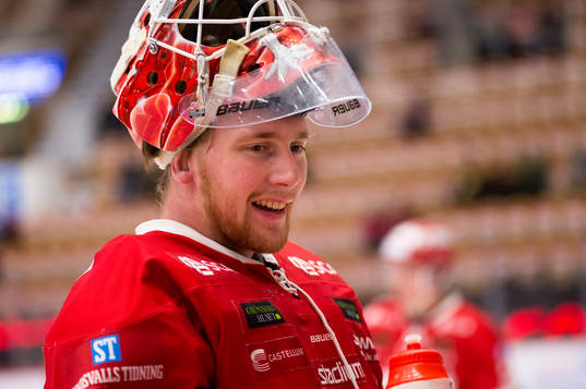 Timrås målvakt Victor Brattström