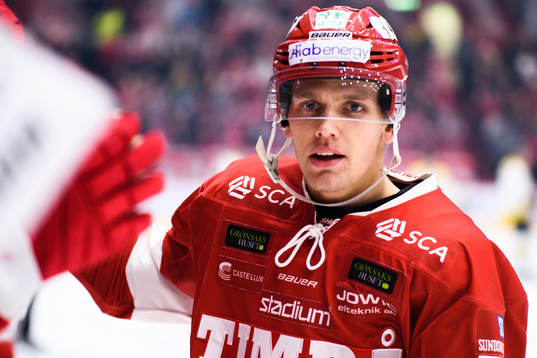 Timrås Anton Wedin jublar