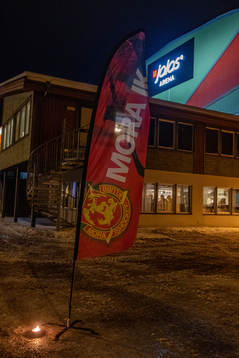 Jalas Arena innan ishockeymatchen i SHL mellan Mora och