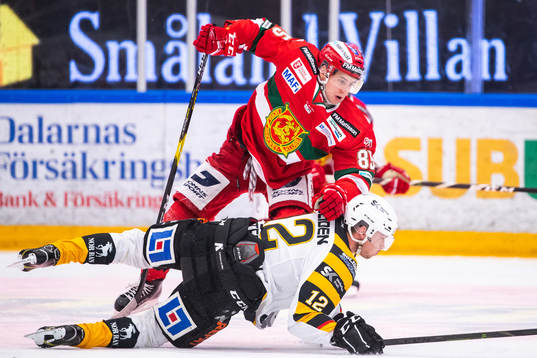 Moras Michael Haga och Skellefteås Adam Pettersson