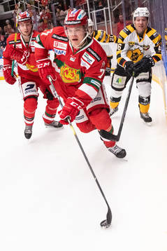 Moras Erlend Lesund och Nils Carnbäck och Skellefteås