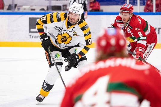 Skellefteås Jimmie Ericsson och Moras Robin Johansson