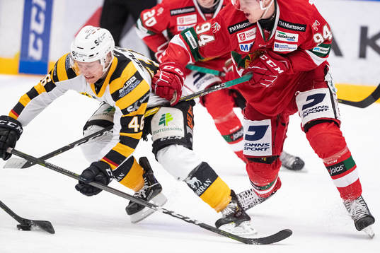Skellefteås Mathis Olimb och Moras Sebastian Hartmann