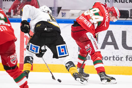 Skellefteås Petter Granberg och Moras Sebastian Hartmann
