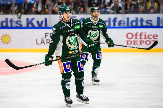 Färjestads Michael Lindqvist och Martin Johansson deppar