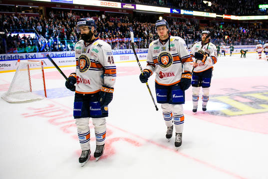 Växjös Daniel Rahimi, Oliver Bohm och Erik Josefsson