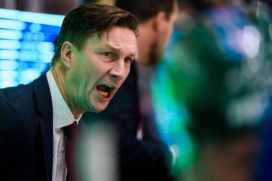 Färjestads tränare Johan Pennerborn